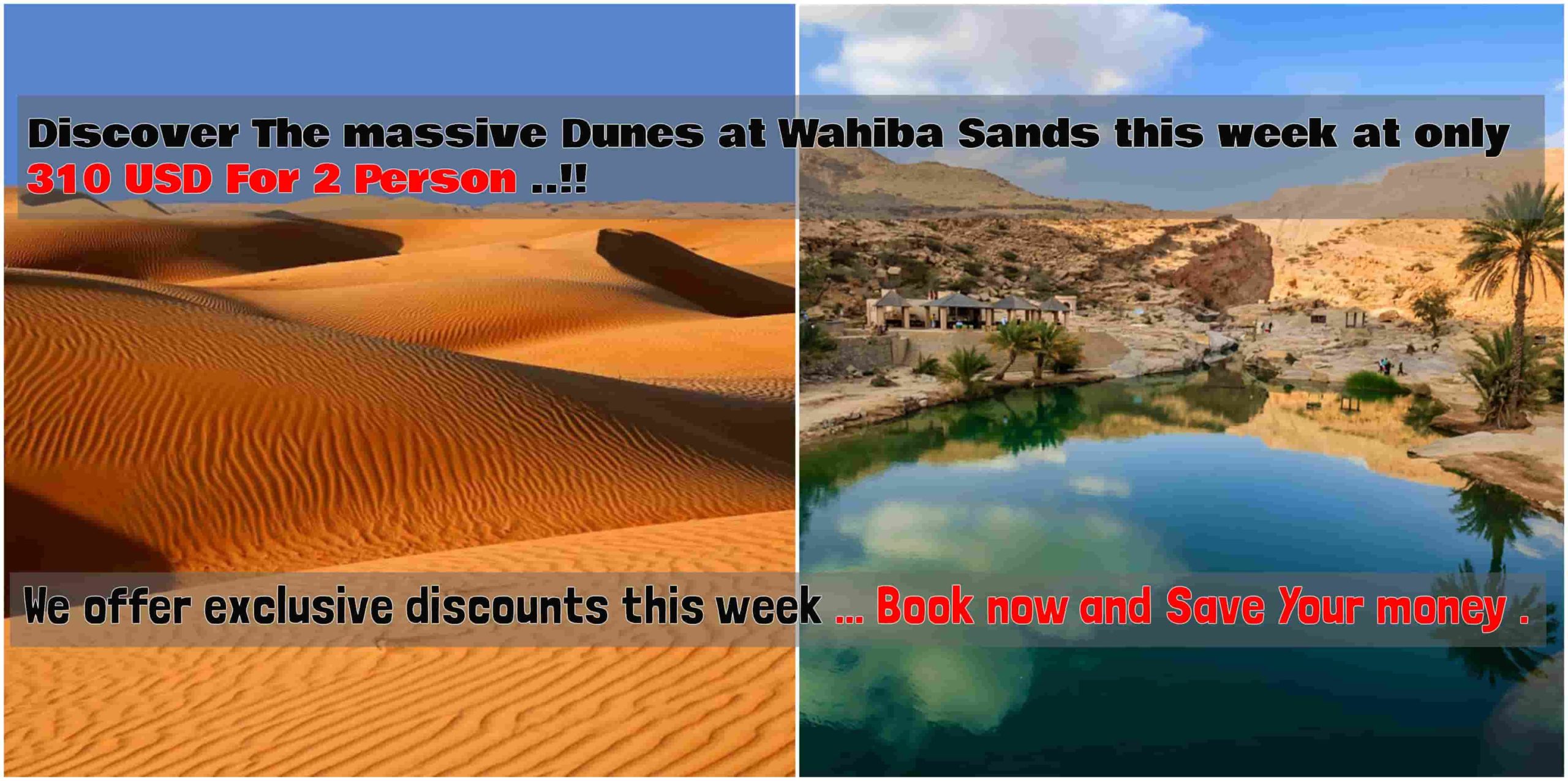wahiba Sands offer